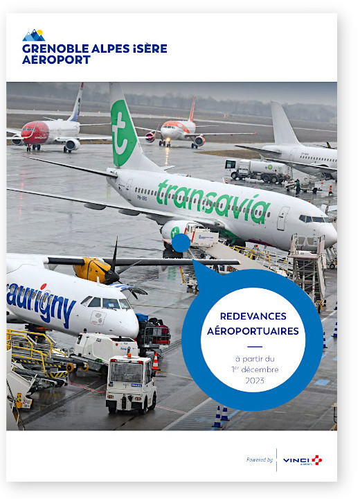 guide tarifaire Grenoble Airport 2023 2024
